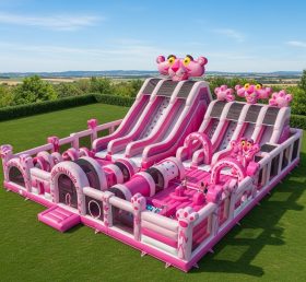 T6-6543 Pink Panther Theme Inflatable Fu...