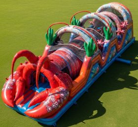 T7-3891 Lobster Theme Inflatable Obstacl...