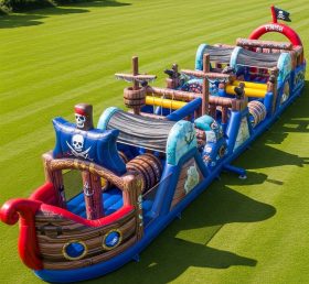 T7-3963 Pirates Theme Inflatable Obstacl...