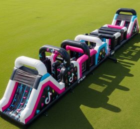 T7-4026 TikTok Theme Inflatable Obstacle...