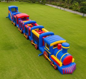 T7-4035 Train Theme Inflatable Obstacle ...