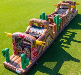 T7-4065 Wild West Theme Inflatable Obsta...