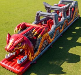 T7-4119 Blaze Monster Theme Inflatable O...