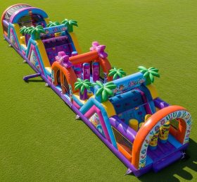 T7-4159 Dora Theme Inflatable Obstacle C...