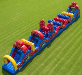 T7-4213 Lego Theme Inflatable Obstacle C...