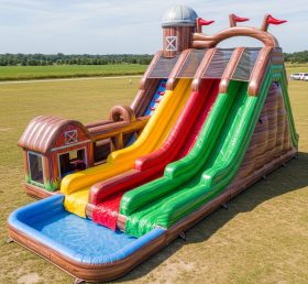 T8-5411 Farm Theme Inflatable Water Slid...