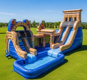 T8-5567 Egypt Theme Inflatable Water Sli...