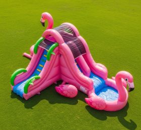 T8-5593 Flamingo Theme Inflatable Water ...