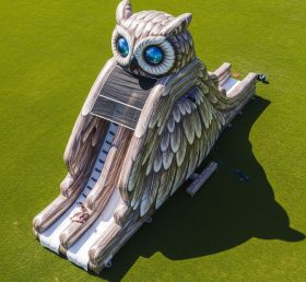 T8-5717 Owl Theme Inflatable Water Slide