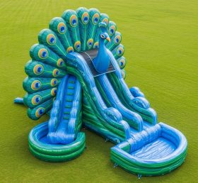T8-5736 Peacock Theme Inflatable Water S...