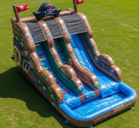 T8-5755 Pirates Theme Inflatable Water S...