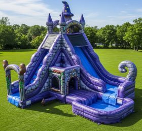 T8-5886 Wizard Theme Inflatable Water Sl...