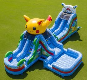 T8-7404 Pokemon Theme Inflatable Water S...