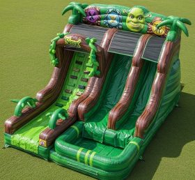 T8-7461 Shrek Theme Inflatable Water Sli...