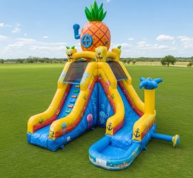 T8-7484 SpongeBob Theme Inflatable Water...