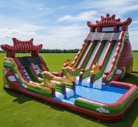 T8-7639 Chinese Style Theme Giant Slide