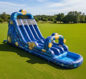 T8-7652 Cryptocurrency Theme Giant Slide