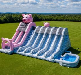 T8-7703 Pig Theme Giant Slide