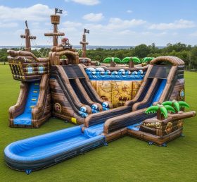 T8-7704 Pirates Theme Giant Slide