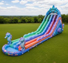 T8-7713 Seahorse Theme Giant Slide