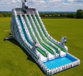 T8-7735 Zebra Theme Giant Slide
