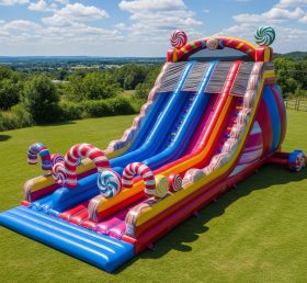 T8-7836 Candy Theme Giant Slide