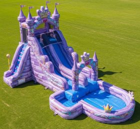 T8-8769 Princess Castle Inflatable Water...