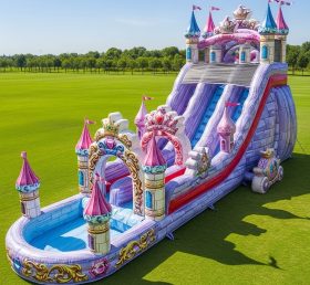 T8-8773 Princess Castle Inflatable Water...