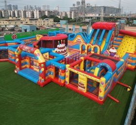 GF3-114 Birthdays Theme Inflatable Park