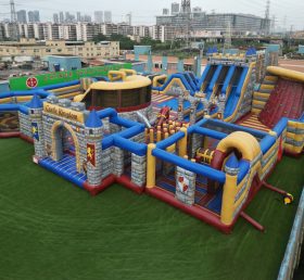 GF3-124 Castle Kingdom Theme Inflatable ...