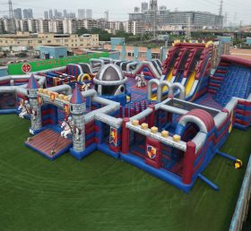 GF3-173 Knight Theme Inflatable Park
