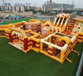 GF3-211 Pizza Theme Inflatable Park
