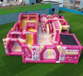 GF3-285 Barbie Theme Inflatable Park