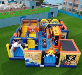 GF3-370 One Piece Theme Inflatable Park