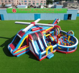 GF3-536 Helicopter Theme Inflatable Park