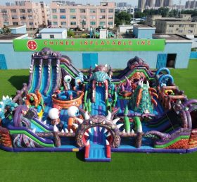 GF3-548 Monster Theme Inflatable Park