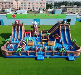GF3-556 Pirates Theme Inflatable Park