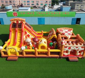 GF3-557 Pizza Theme Inflatable Park