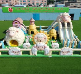 GF3-563 Sheep Theme Inflatable Park