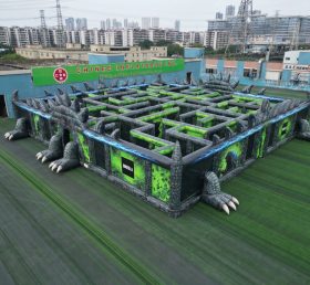 MAZE1-64 Godzilla Theme Inflatable Maze