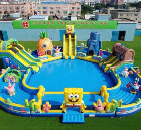 Pool3-777 SpongeBob Theme Pool Water Par...