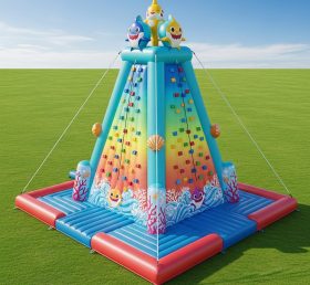 T11-4136 Baby Shark Theme Inflatable Cli...