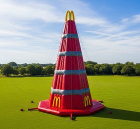 T11-4253 McDonald Theme Inflatable Climb...