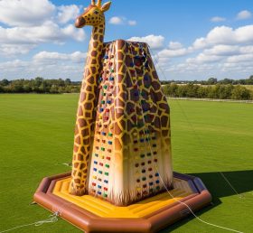 T11-4603 Giraffe Theme Inflatable Climbi...