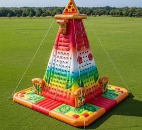 T11-4673 Pizza Theme Inflatable Climbing...