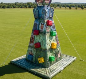 T11-4738 Zombie Theme Inflatable Climbin...