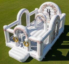 T2-8677 Hochzeitsmotiv Aufblasbare Hüpfburg
