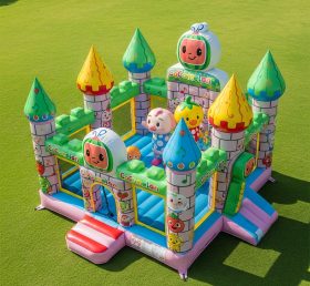 T5-2034 Cocomelon Theme Inflatable Castl...