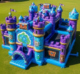 T5-2049 Fortnite Theme Inflatable Castle...