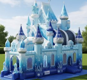 T5-2052 Frozen Theme Inflatable Castles